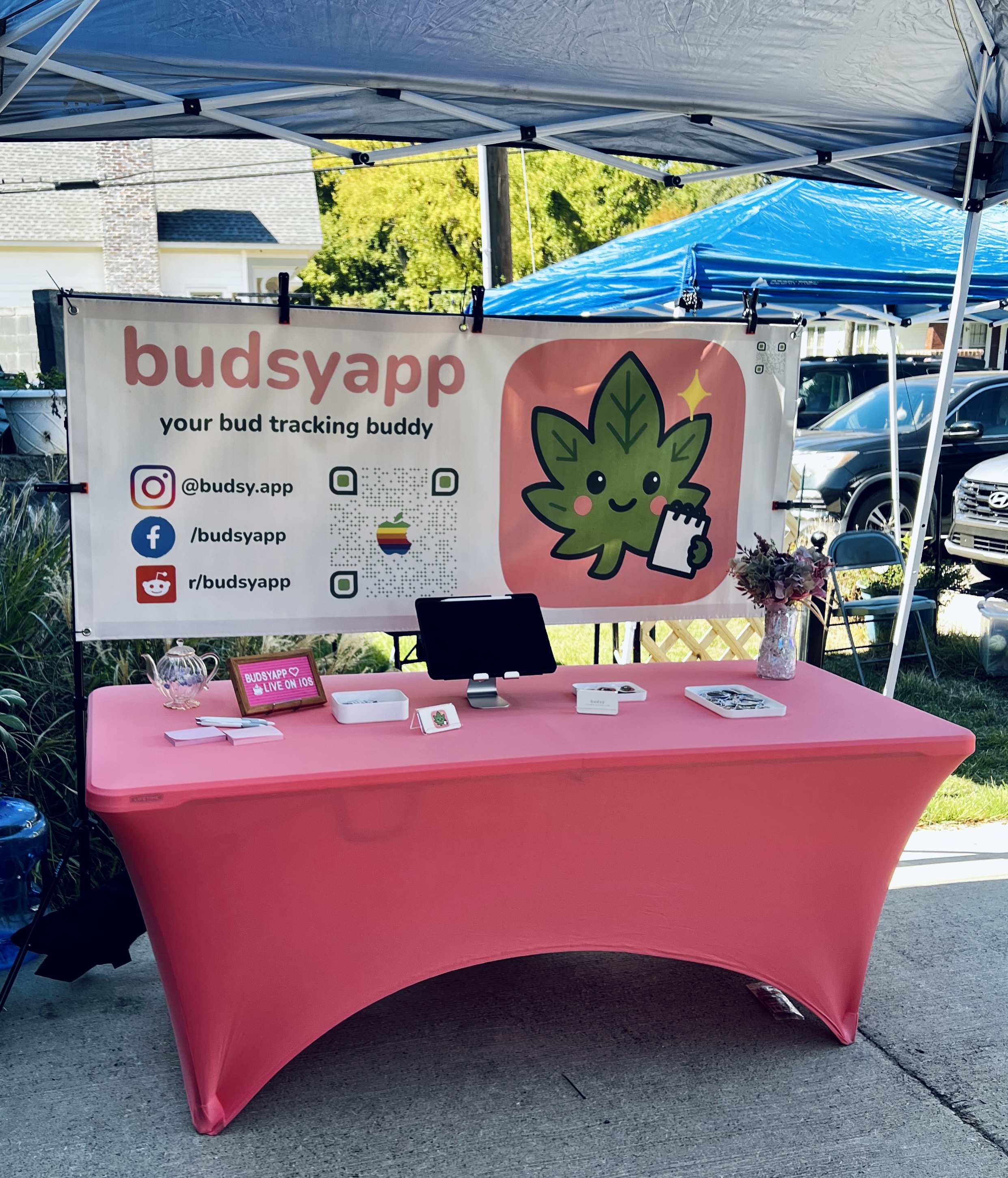 Join BudsyApp at Tea & Terpenes Event - Today 1-4PM!